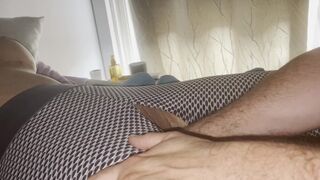 Valengelyna fisting vagina in leggings