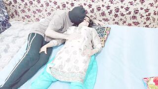 Sweet Indian Milf with Humongous Bum Hard Fucking from her Devar after Fisting