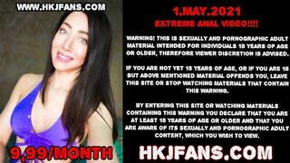 HKJFANS - Hotkinkyjo Fist her Booty, Butt Sex Prolapse & Open her Behind with XO Speculum