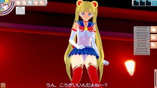 3D Cartoon Game - Sailor Moon