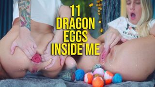 Wet Butt Sex Fisting after Stretching with 11 Easter Eggs inside me