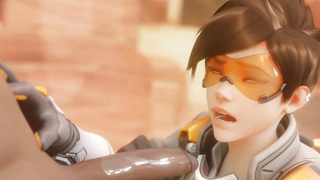 Overwatch Tracer Blacked Compilations