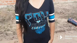 Fresh Chick Caught on the Street, Gets Her Behind Pounded Hard, I Covered Her Fresh Face with Milk