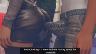 Dobermans Linda Episode 04 Yummy Charming Chick Blowing Spunk on the Subway Train Unfaithful Slut Fucking Hard Intense Delicious Sex