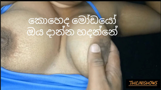 Sri lankan huge breasts skank having fuck