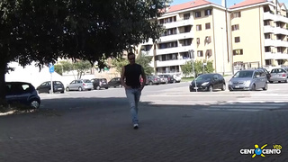 Orgy with BIG BREASTED WOMAN woman Capoccia and her stepsister