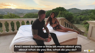 Andrea Retali has incredible sex with a stunning sunset in the background