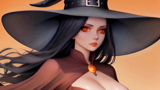 Ruby The Red Witch Enjoys It Rough - AI Porn