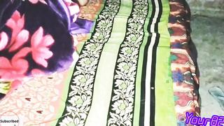 Neighbor Bhabhiji Indian woman at night by making her