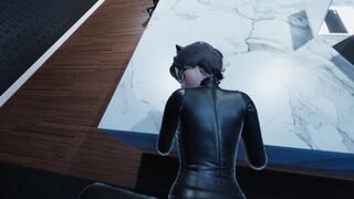 Catwoman SELF PERSPECTIVE in the Office