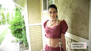 1 Wrecker Wang Covers Brunette Alex Coal's Face With Milk!1 Wrecker Penis Covers Brunette Alex Coal's Face With Milk!