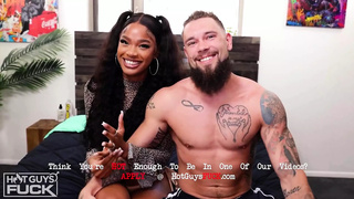 He Put the Twat in the Grave! Brodie Graves Gives Brianna Moore the Rough Fuck She's Been Begging for