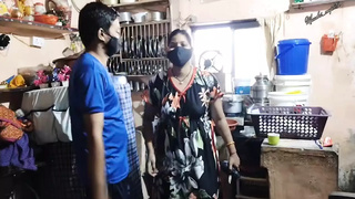 Village bhabhi doggy style fuck with chapri fiance