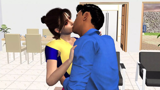 Step-Mom Step-Son Passionate Sex After Step-Son Caught Her With Other Fiance