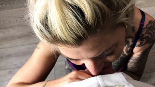 POINT OF VIEW Bj Facefuck and Humongous Cum-shot