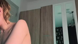 Ass sex fucking and candles show with fine wax