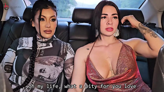 Uber BBC Threesome with 2 Gigantic-Assed Colombians - Brandon Cruz - Mariana Martix & Silvana Lee
