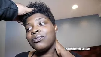 fist time newbie chocolate african skinned freak swallow freaky snatch