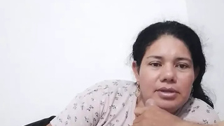 Gf swallowing lovely chubby deep throat submissive hispanic
