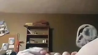 Self play ends up in dripping wet snatch