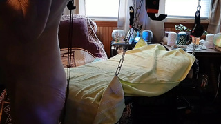 Twat Clamped Open Butt Pumped with Behind Plug and Plowed in the Behind Hard