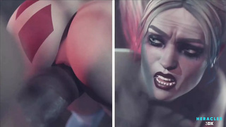Madruga3d Harley's Intense Jail POINT OF VIEW: Humongous-ass Lady Plowed Hard Doggy Style, Gaping Nasty Booty, Sucking Spunk, Extreme Pleasure