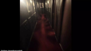 Sexy and alluring lady gets hammered hard core in BDSM room till her little snatch squirts, SQUIRT and bdsm sex, slingshot sex,