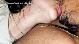 Milk inside my college best friend's tight throat at night