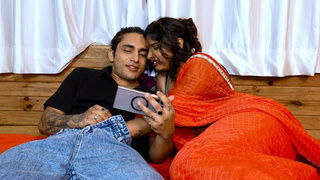 indian Lovers gets Horny Watching Porn Together and rough sex in hindi audio