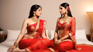 Happy moment with my charming and attractive Bhabhi
