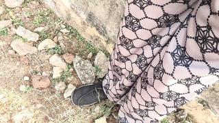 Indian village slut boned hard outdoor By his BF