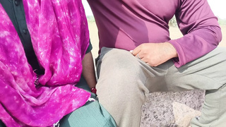 Indian Gf Nailed Outdoor at field By his New BF, Charming Desi HD Sex Movie