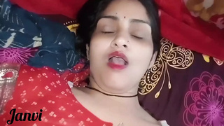 Janvibhabhii $ Indian sweet lady and her BF make sex relation bum her fiance, Full HD uncut hindi sex relation